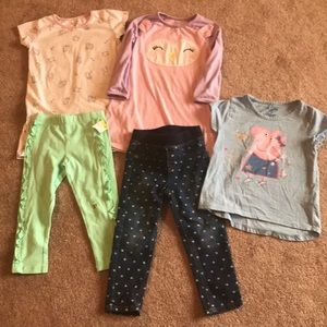 3t lot of girls clothing- 5 items